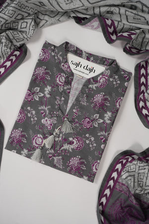 Bin Saeed Originals  - Exclusive Khaddar Outfit with  Shawl - Ready to Wear SD538