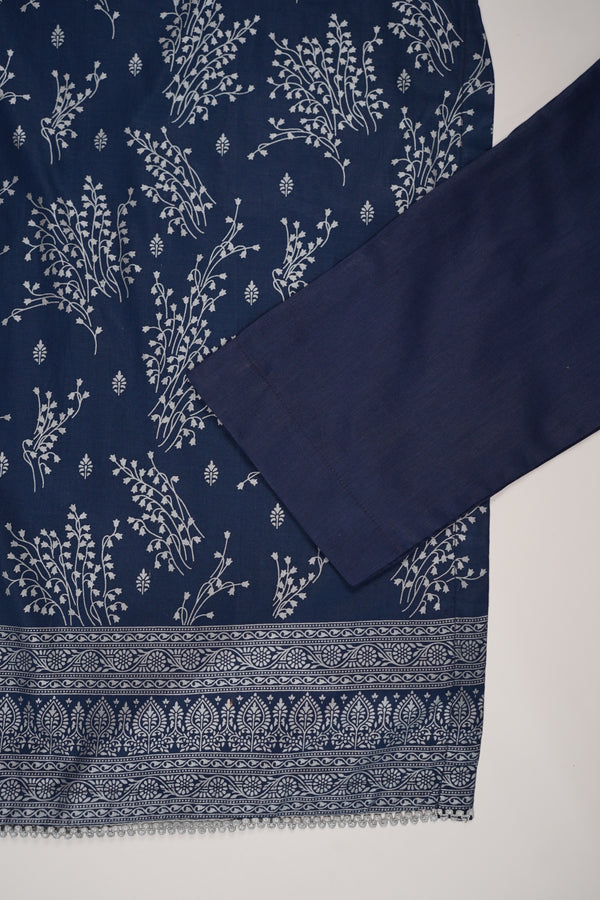 Rozi - Printed  cotton  Outfit With cotton Dupatta - Ready to Wear PD106