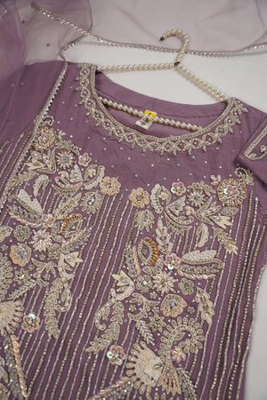 Khaas - Luxury Net Outfit with Net  Dupatta - Ready to Wear SD497