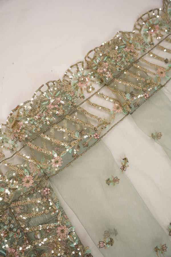 PREORDER - Husan e Jahan - Luxury Festive Collection with  Shararah  - Ready to Wear-MC201