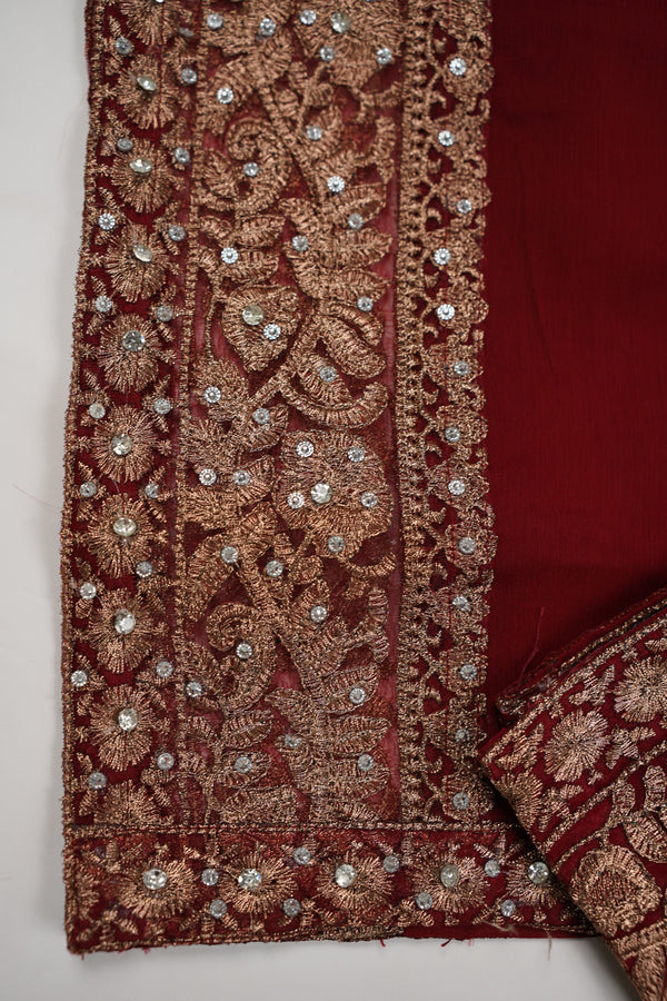 Chiffon Budget Wear Suit with Chiffon Dupatta - Ready to Wear