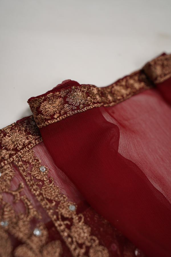 Chiffon Budget Wear Suit with Chiffon Dupatta - Ready to Wear