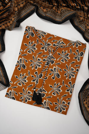 Bin Saeed Originals- Exclusive Khaddar Outfit with  Shawl - Ready to Wear SD547