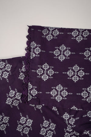 Rozi - Printed  cotton  Outfit - Ready to Wear -SB122