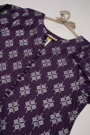 Rozi - Printed  cotton  Outfit - Ready to Wear -SB122