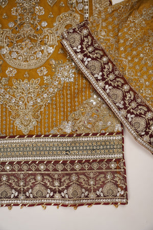 Husan e Jahan - Luxury Festive Collection with  Gharara - Ready to Wear- MC202