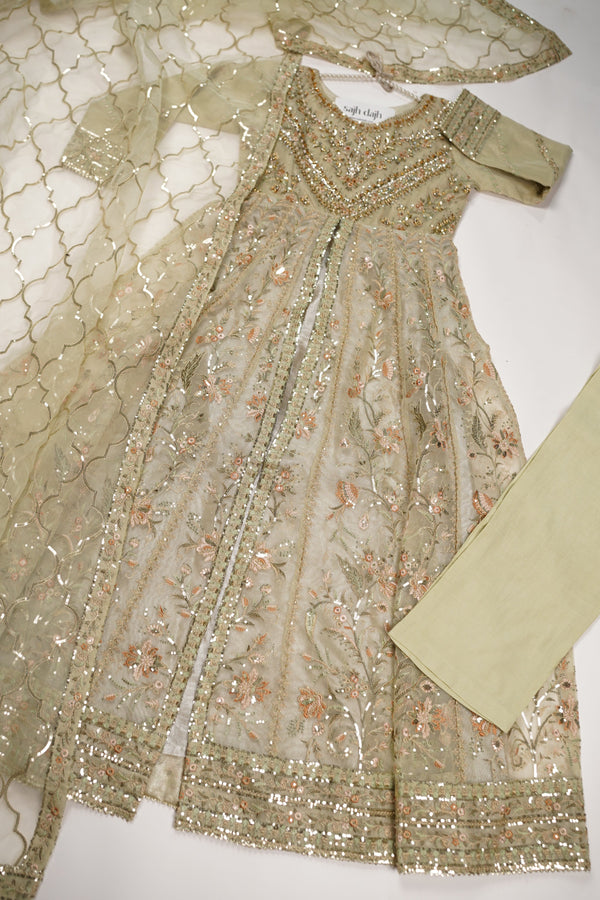Tehwar - Luxury Organza Maxi  - Ready to Wear