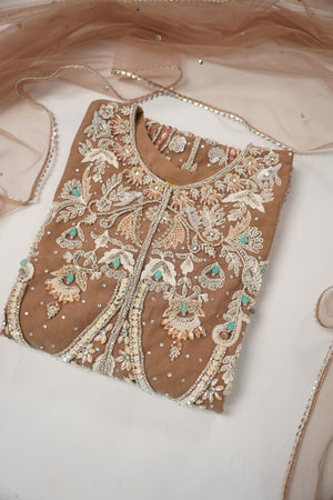 Khaas - Luxury Net Outfit with Net  Dupatta - Ready to Wear SD503