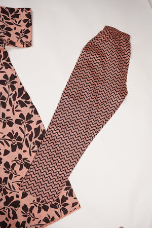 Rozi - Printed  Cotton Outfit - Ready to Wear PD125 -SB