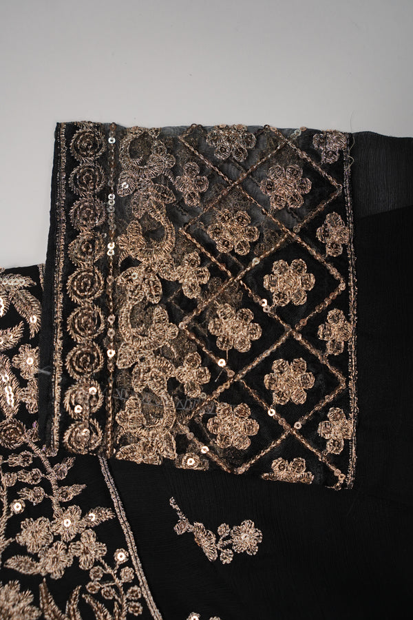 Chiffon Budget Wear Suit with Chiffon Dupatta - Ready to Wear PD021