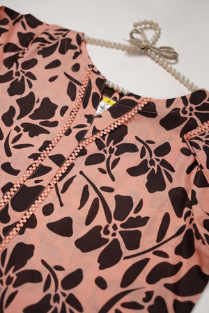 Rozi - Printed  Cotton Outfit - Ready to Wear PD125 -SB