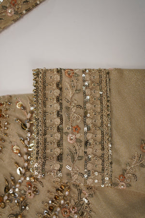 Tehwar Luxury Organza Maxi with Trouser and Dupatta - Ready to Wear - SB-Maxi