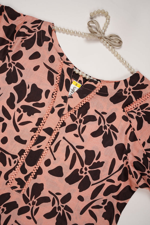 Rozi - Printed  Cotton Outfit - Ready to Wear PD125