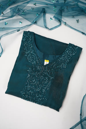 Khaas - Luxury Sheesha Silk Outfit - Ready to Wear SD555