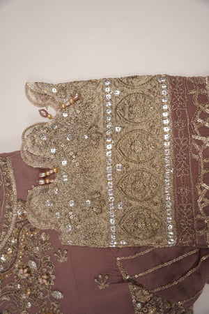 Husan e Jahan - Luxury Festive Collection with Crushed Sharara - Ready to Wear -MC203