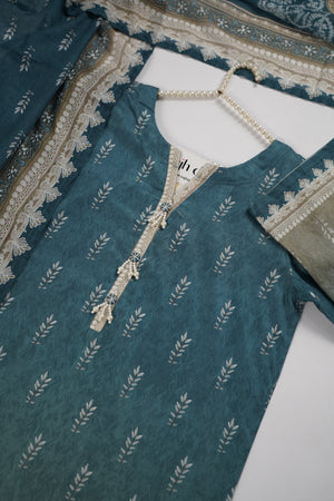 Bin Saeed Originals - Exclusive Lawn Outfit with Dupatta - Ready to Wear - SD262