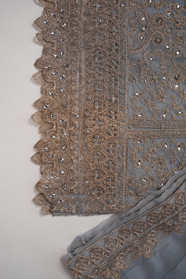 Chiffon Budget Wear Suit with Chiffon Dupatta - Ready to Wear PD020