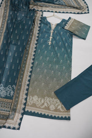 Bin Saeed Originals - Exclusive Lawn Outfit with Dupatta - Ready to Wear - SD262