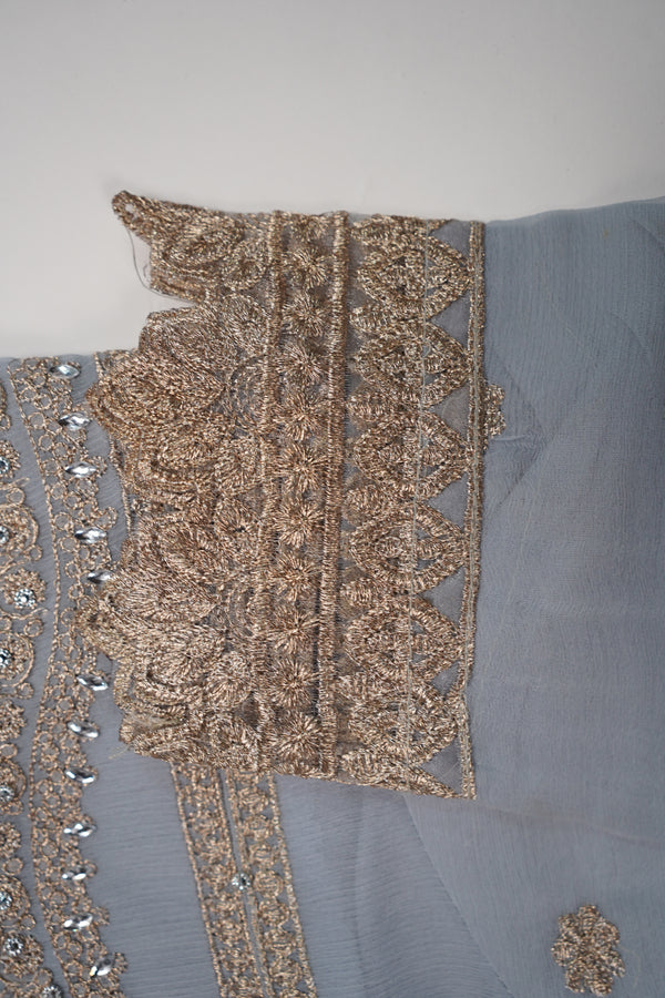 Chiffon Budget Wear Suit with Chiffon Dupatta - Ready to Wear PD020