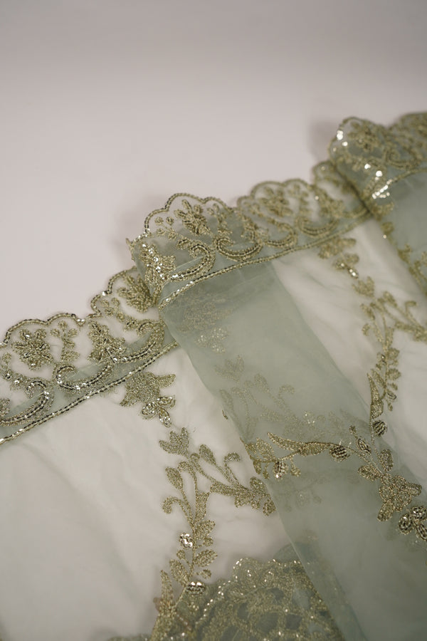 Tehwar - Luxury Organza Festive Collection with Sharara - Ready to Wear - Tehv9d1