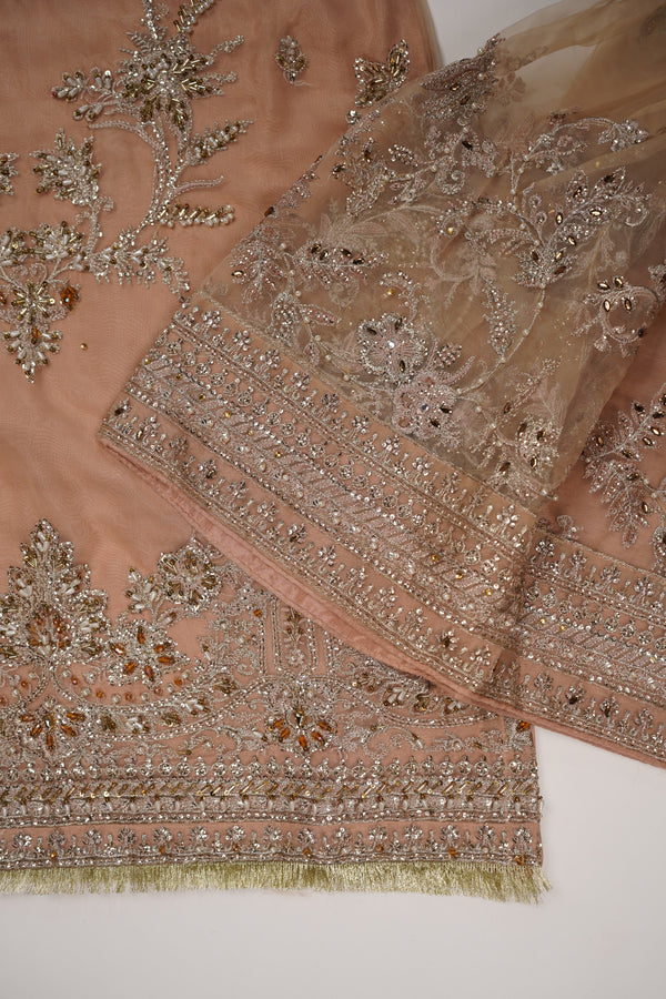 Tehwar - Luxury Organza Festive Collection with Sharara - Ready to Wear - Tehv8d8