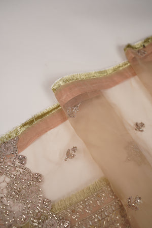 Tehwar - Luxury Organza Festive Collection with Gharara- Ready to Wear - Tehv8d8