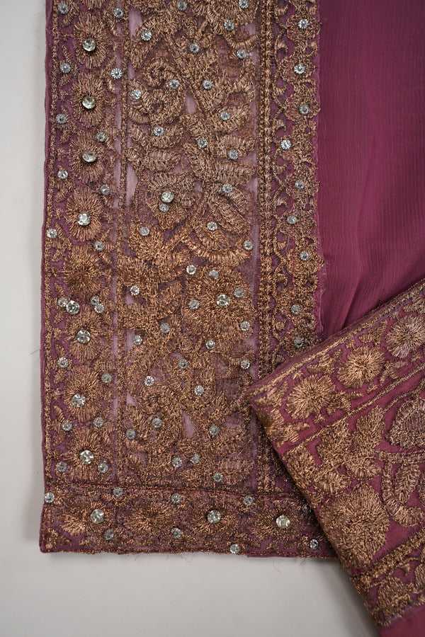 Chiffon Budget Wear Suit with Chiffon Dupatta - Ready to Wear