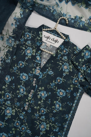 Bin Saeed Originals - Exclusive Lawn Outfit with Dupatta - Ready to Wear - SD265