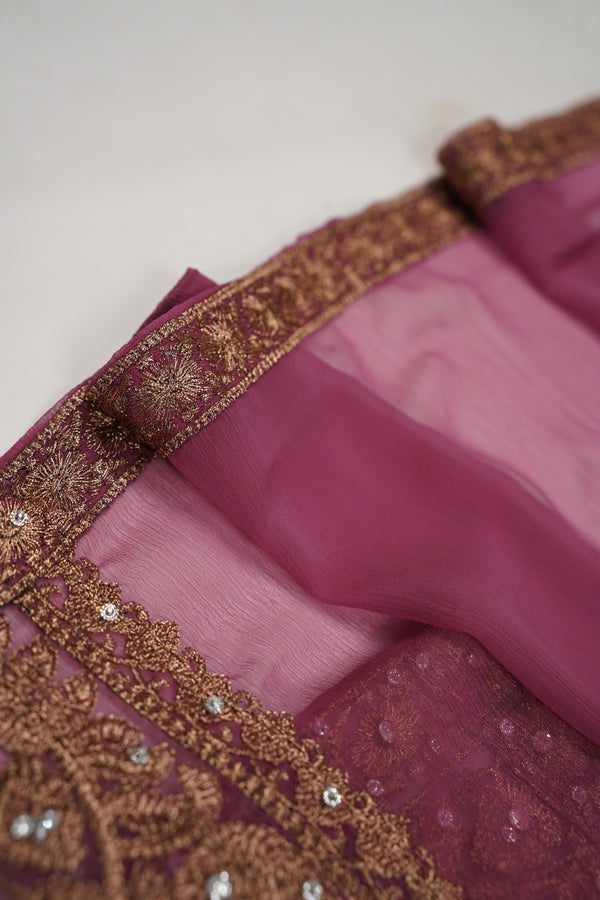 Chiffon Budget Wear Suit with Chiffon Dupatta - Ready to Wear