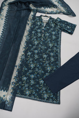 Bin Saeed Originals - Exclusive Lawn Outfit with Dupatta - Ready to Wear - SD265