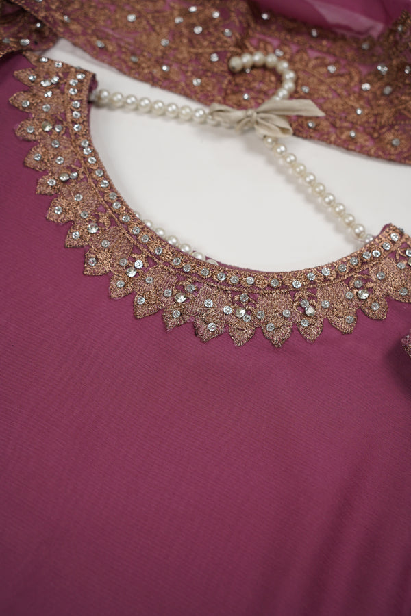 Chiffon Budget Wear Suit with Chiffon Dupatta - Ready to Wear
