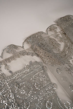 Tehwar - Luxury Organza Festive Collection with Sharara - Ready to Wear - Tehv8d10