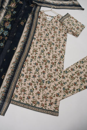 Bin Saeed Originals - Exclusive Lawn Outfit with Dupatta - Ready to Wear - SD266