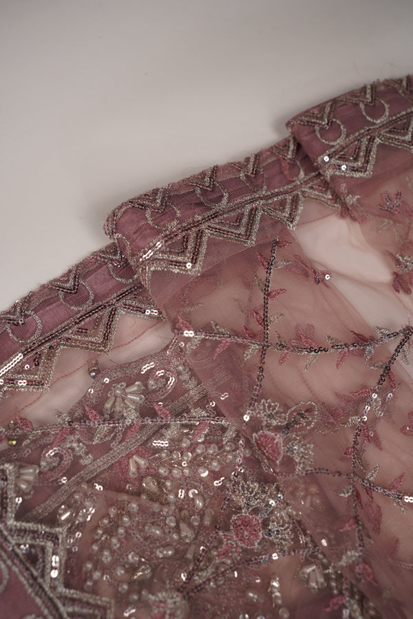 Tehwar - Luxury Organza Festive Collection with Sharara- Ready to Wear - Tehv8d7