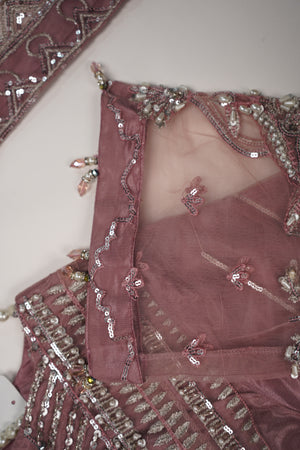 Tehwar - Luxury Organza Festive Collection with Sharara- Ready to Wear - Tehv8d7