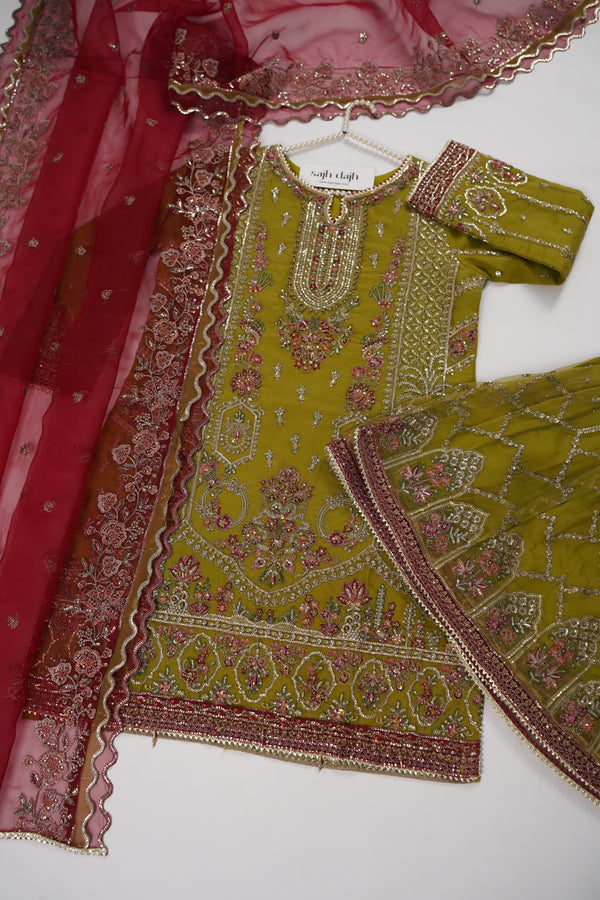 Tehwar  - Luxury Festive Collection With Gharara   - Ready to Wear SD259