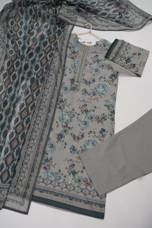 SadaBahar Originals  - Exclusive Lawn Outfit with Dupatta - Ready to Wear - SD270