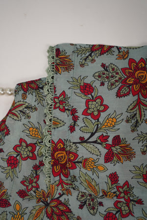 Rozi- Premium Linen Shirt and Trouser -SD- Ready to Wear PD116