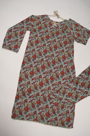 Rozi- Premium Linen Shirt and Trouser -SD- Ready to Wear PD116
