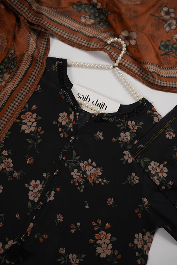 SadaBahar Originals  - Exclusive Lawn Outfit with Dupatta - Ready to Wear - SD276