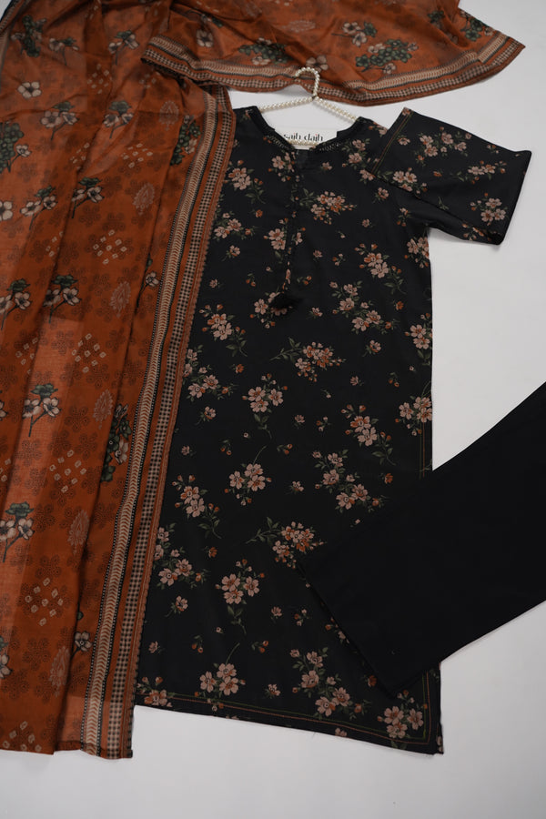 SadaBahar Originals  - Exclusive Lawn Outfit with Dupatta - Ready to Wear - SD276