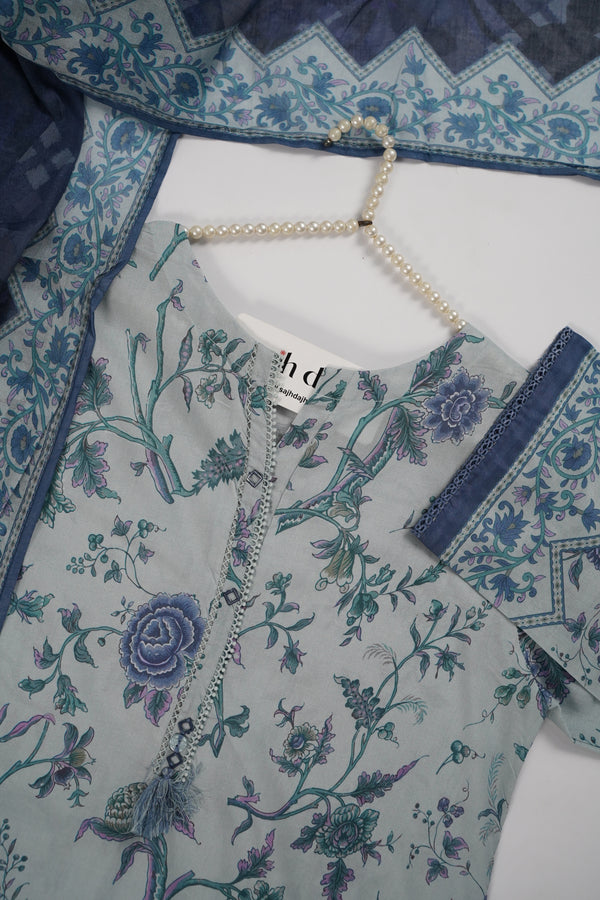 SadaBahar Originals  - Exclusive Lawn Outfit with Dupatta - Ready to Wear - SD273