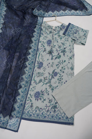 SadaBahar Originals  - Exclusive Lawn Outfit with Dupatta - Ready to Wear - SD273