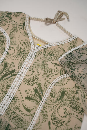 Lyra - Printed Chiffon Maxi - Ready to Wear  - MK006
