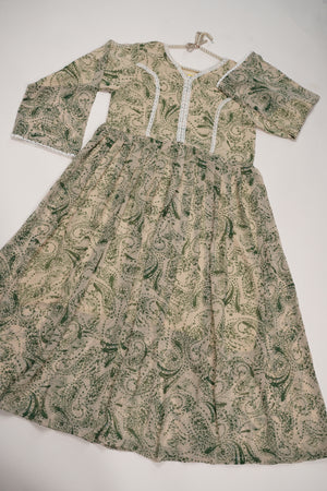 Lyra - Printed Chiffon Maxi - Ready to Wear  - MK006