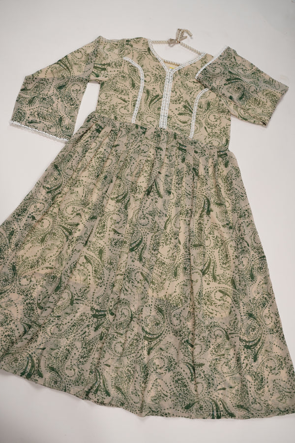 Lyra - Printed Chiffon Maxi - Ready to Wear  - MK006