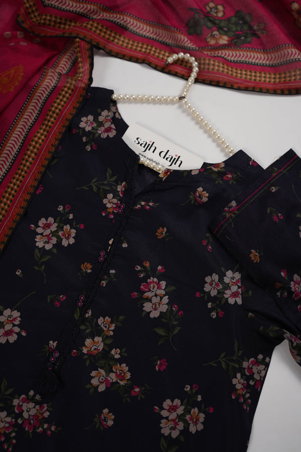 SadaBahar Originals  - Exclusive Lawn Outfit with Dupatta - Ready to Wear - SD271