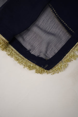 Khaas - Luxury Chiffon  Outfit - Hand Work - Ready to Wear MC265 - Eid Volume 4