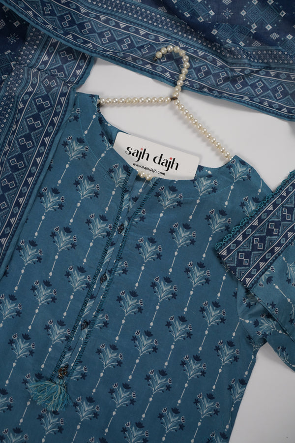 SadaBahar Originals  - Exclusive Lawn Outfit with Dupatta - Ready to Wear - SD272