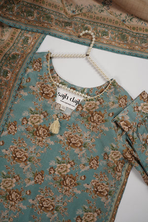 Bin Saeed Originals - Exclusive Lawn Outfit with Dupatta - Ready to Wear - SD264